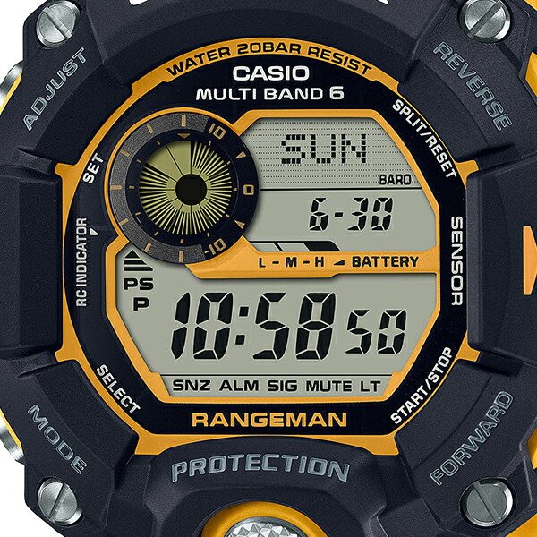 楽天市場】G-SHOCK レンジマン エマージェンシーカラー GW-9400YJ-1JF