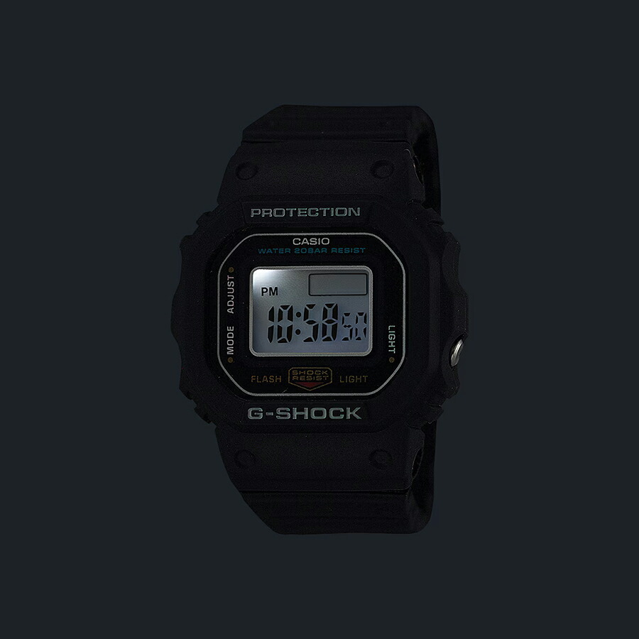 楽天市場】G-SHOCK Nano ナノ ブラック DWN-5600-1JR メンズ