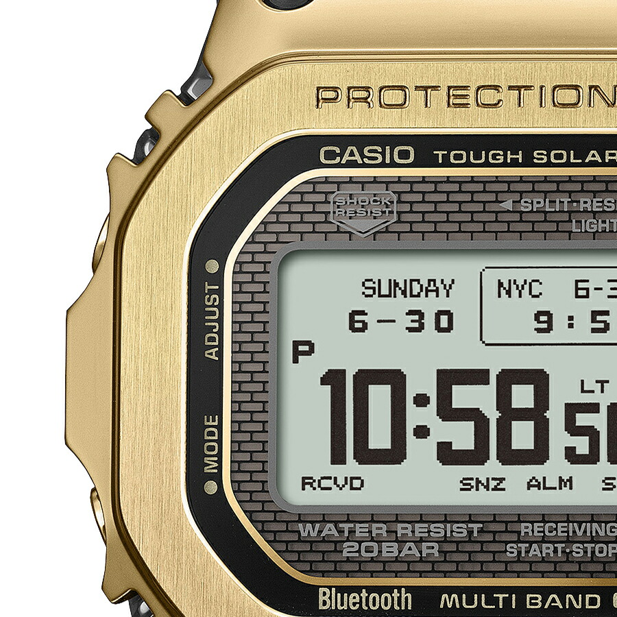 楽天市場】G-SHOCK フルメタル MIP液晶モデル ゴールド GMW-BZ5000GD