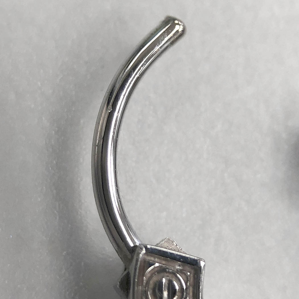 楽天市場】カルティエ□ ラブシングルイヤリング ピアス 片耳用 750 WG