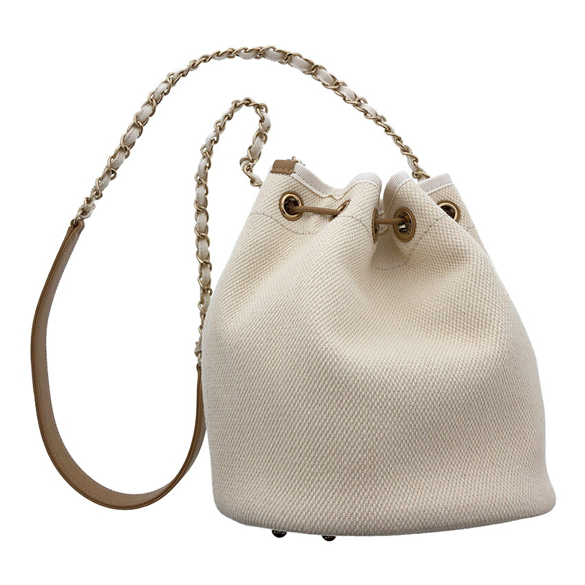 楽天市場】シャネル 巾着 ショルダーバッグ ココマーク パール