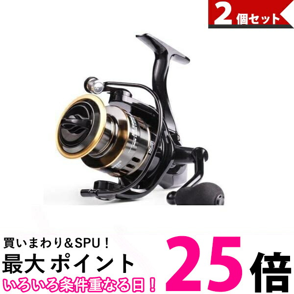 楽天市場】2個セット スピニングリール 軽量 4000番 耐久性 釣り
