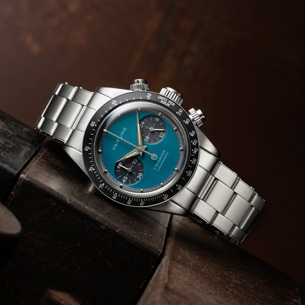 楽天市場】アウトライン×チックタック 2レジスタークロノ YK20232-3BL