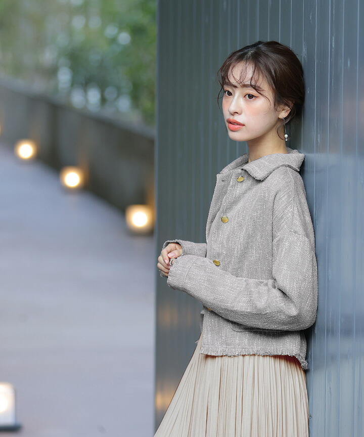 楽天市場】【楽天スーパーセール！50％OFF!!】ツイードジャケット