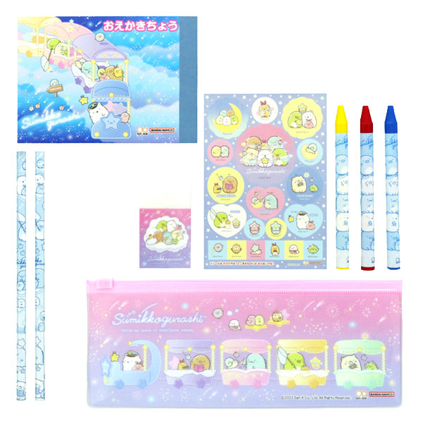 楽天市場】すみっコぐらし ステーショナリーバッグ{ 文具 文具セット