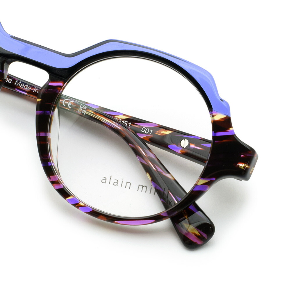 楽天市場】alain mikli アランミクリ メガネ A03151 001 48 レディース
