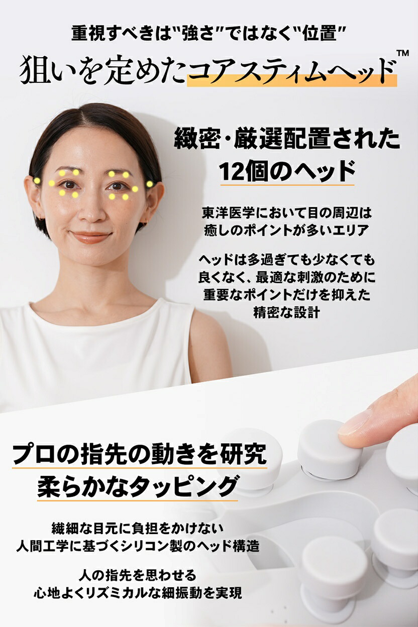 楽天市場】蒸気アイウォーマー 【42°Cの蒸気×タッピング刺激】 アイ