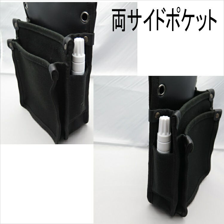 楽天市場】椿モデル TKC-02 4号帆布腰袋【大】黒・紺・OD(国防色