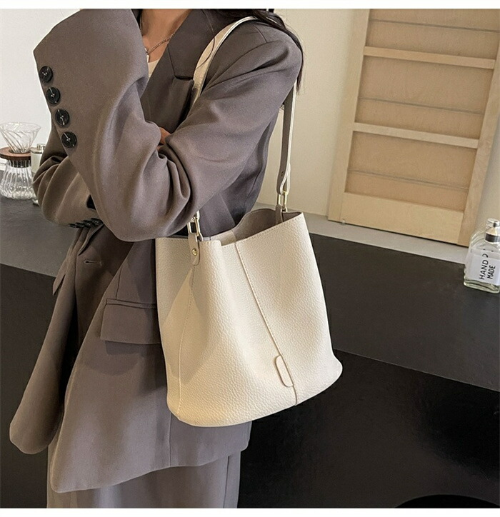 楽天市場】トートバッグ レディース 肩掛け バケツ型 トートバッグ