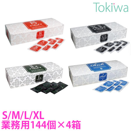 楽天市場】コンドーム こんどーむ Rich リッチ 4種セット S M L LL