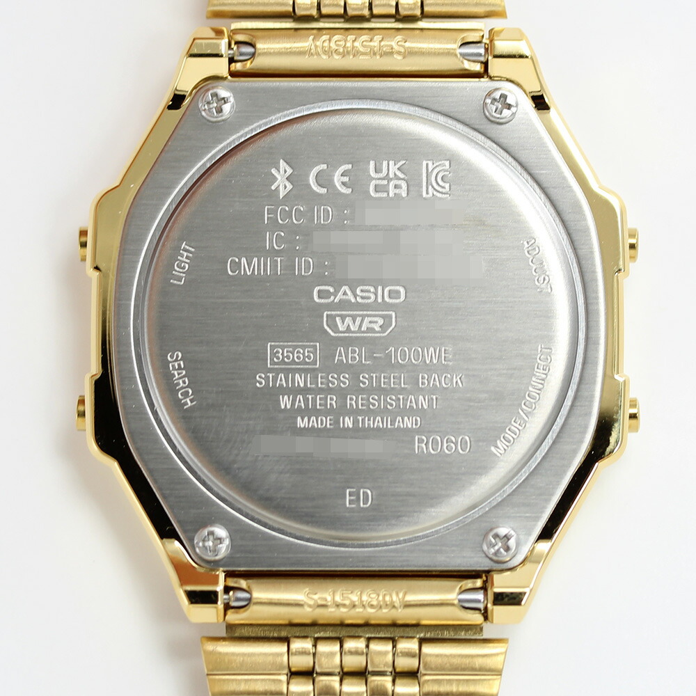 楽天市場】CASIO Collection STANDARD ABL-100WEG-9A モバイルリンク