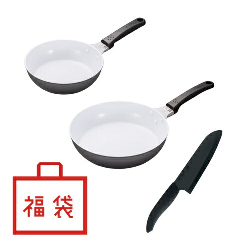 楽天市場】京セラ(KYOCERA) セラブリッドフライパン福袋 3点セット