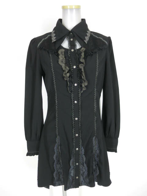 楽天市場】【中古】OZZ ONESTE / レース付きロングブラウス オッズオン