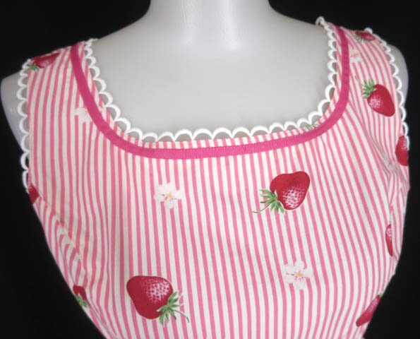 楽天市場】Emily Temple cute / ストライプイチゴプリントノースリーブ