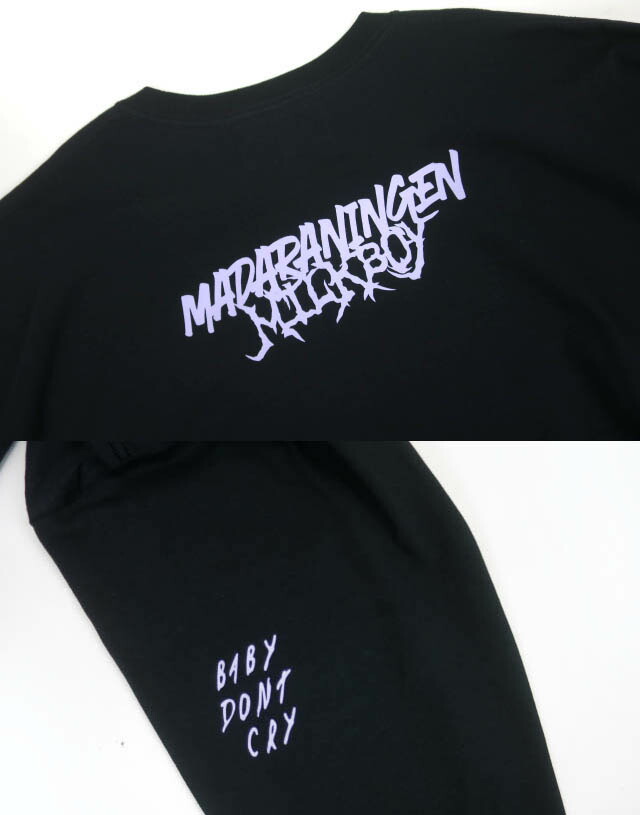 楽天市場】MILKBOY × MADARANINGEN / CRY 悪魔プリント ロングスリーブ