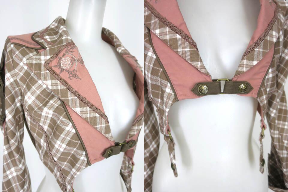 楽天市場】【中古】 OZZ ANGELO / チェック柄 ローズハンティング