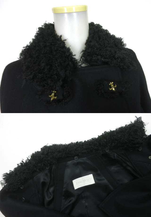 楽天市場】【中古】 Jane Marple / プードルファー付きケープ