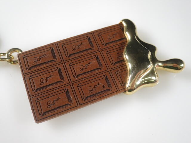 楽天市場】【中古】 Q-pot. / メルティーチョコレート キーホルダー