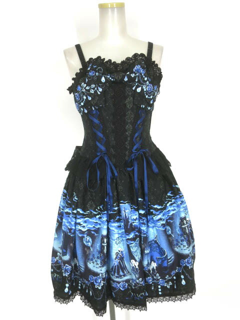 楽天市場】ALICE and the PIRATES / 悪魔城の夜柄ジャンパースカートI