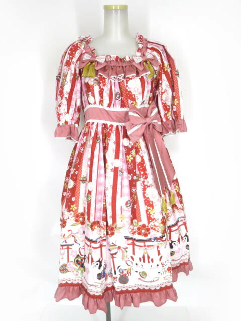 楽天市場】Metamorphose / いろどり花てまり フリルワンピース (プラス