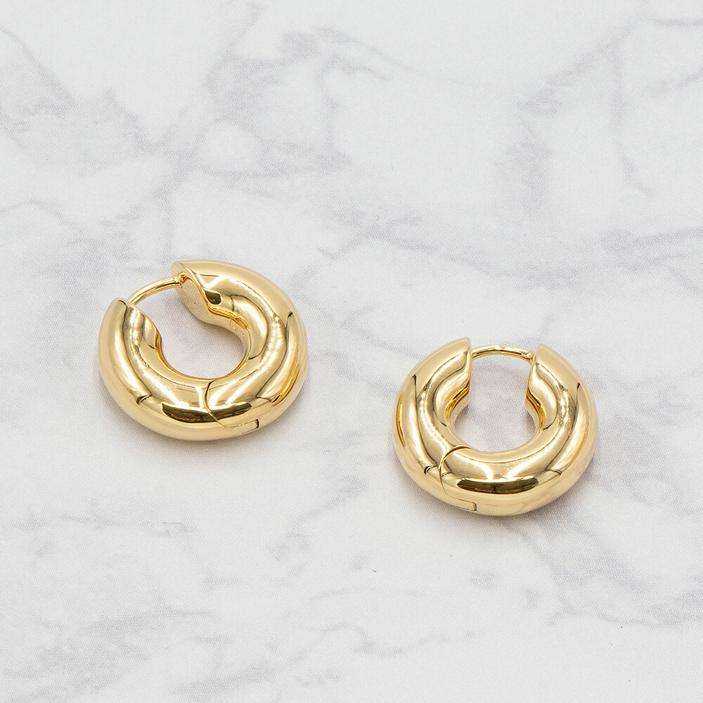 楽天市場】トムウッド TOM WOOD ピアス ゴールド チャンキーフープ