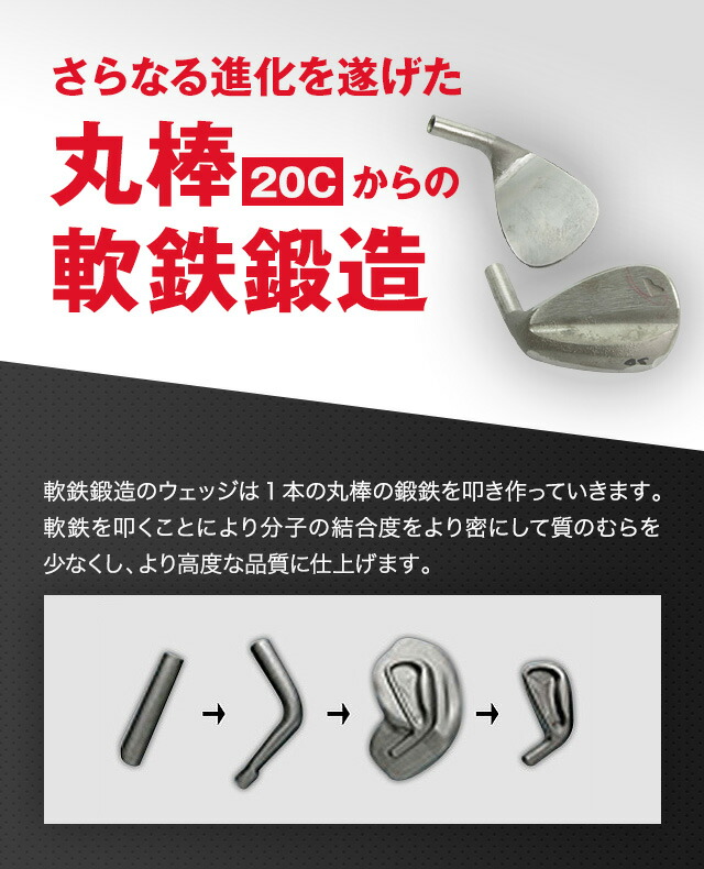 楽天市場】軟鉄鍛造 ウェッジ フランク三浦ゴルフ コラボ 匠 F.miura