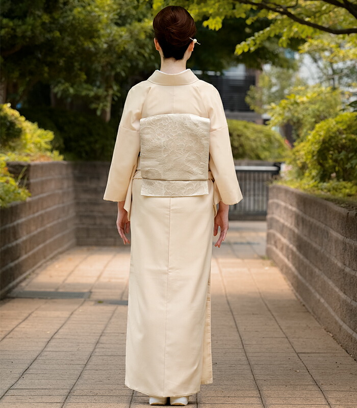 楽天市場】【 袷 仕立済み 】 4サイズから選べる！洗える色無地 鳥の子