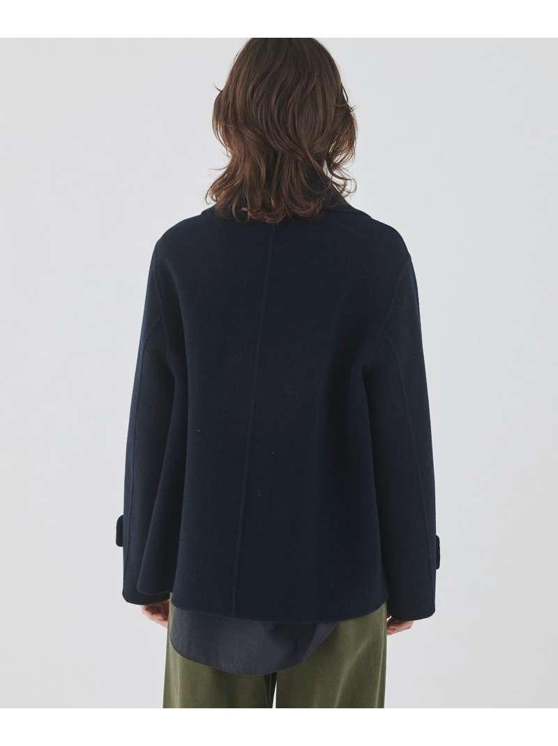 楽天市場】ウールカシミヤダブルフェイス Pコート GALERIE VIE