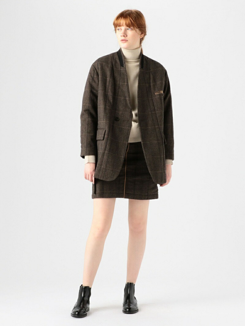 楽天市場】【SALE／40%OFF】ヘリンボーンツイード オーバーサイズド