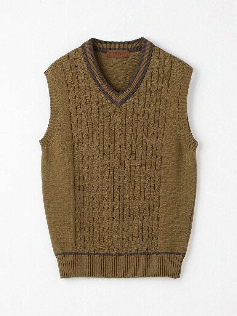 楽天市場】【SALE／50%OFF】オーガニックコットン チルデンベスト NAVY