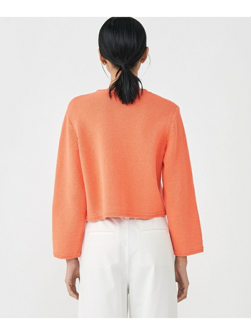 楽天市場】【SALE／40%OFF】ハーフミラノリブ クロップドカーディガン