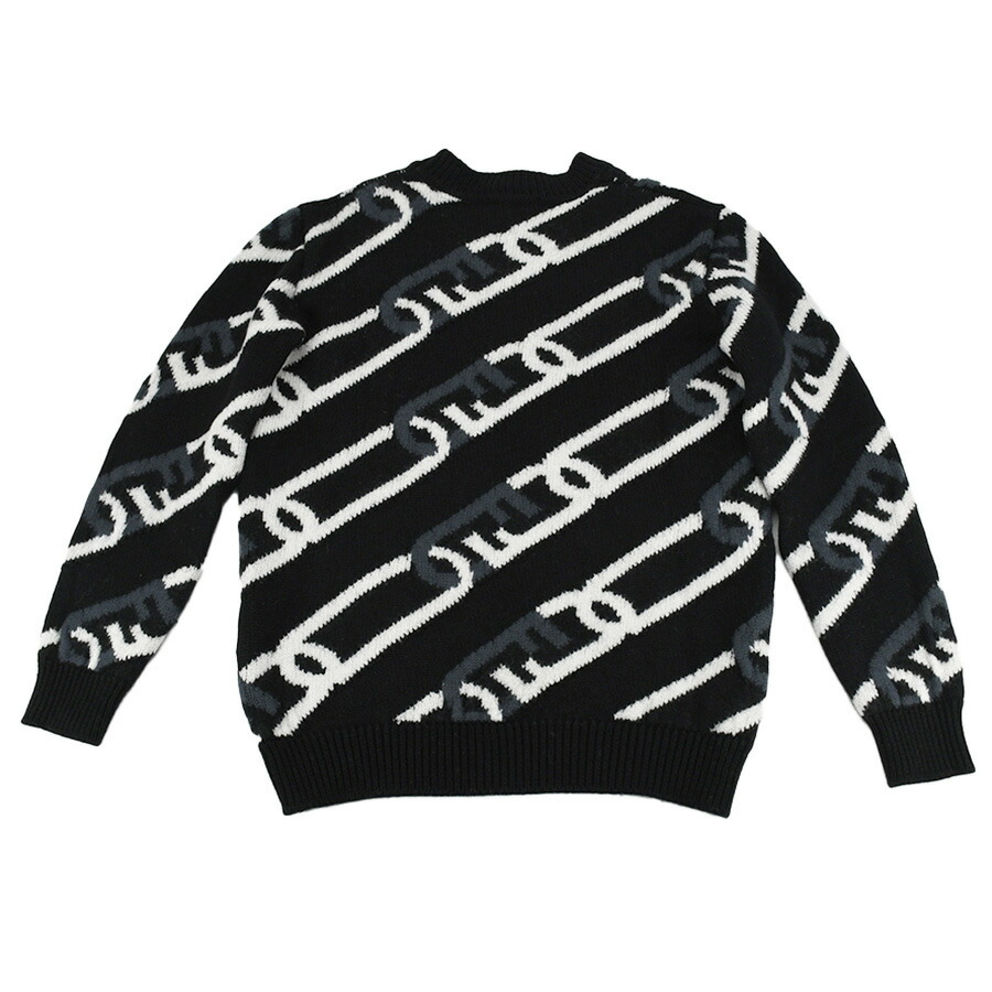 楽天市場】フェンディ FENDI ニット セーター ロゴチェーンモチーフ