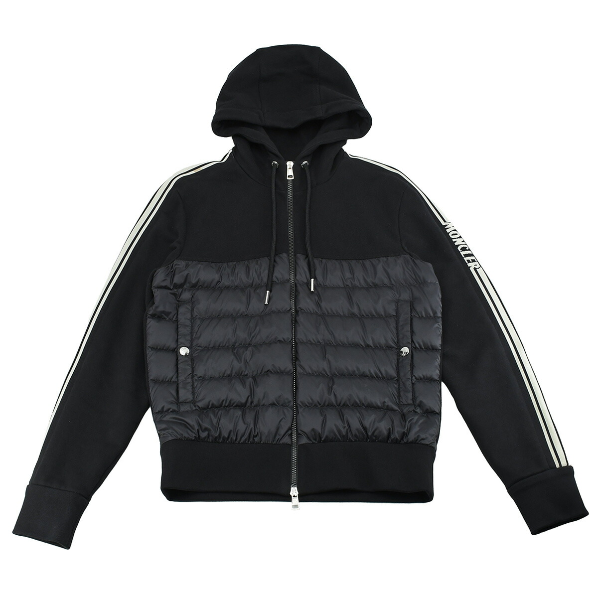 楽天市場】モンクレール MONCLER スウェット 切替 ダウンジャケット