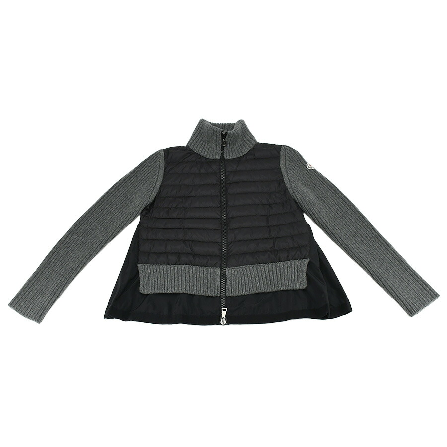 楽天市場】モンクレール MONCLER ダウンジャケット ニット切替 フリル