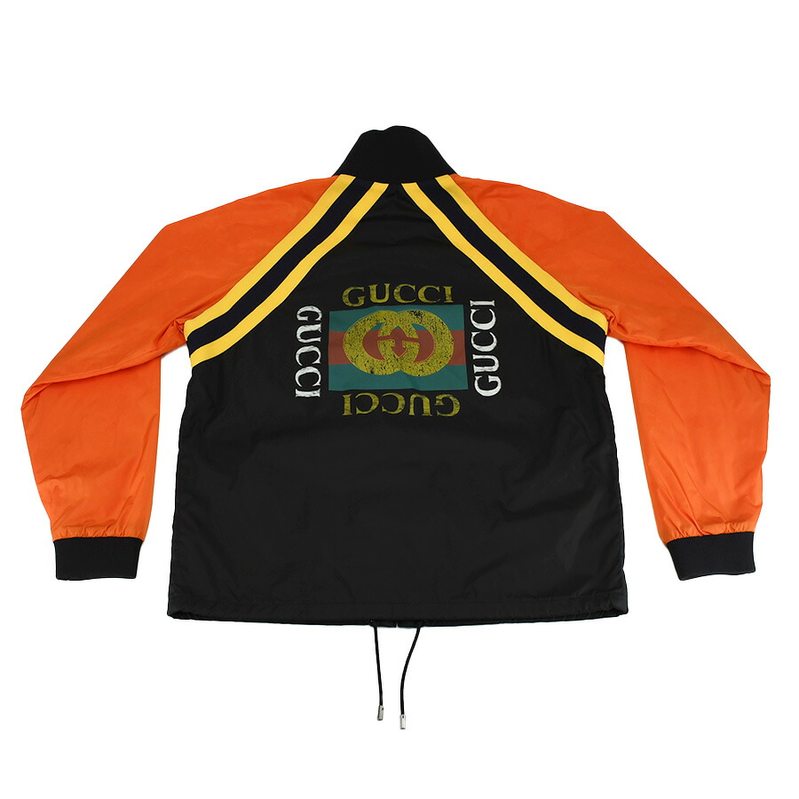 楽天市場】グッチ GUCCI ヴィンテージロゴ ナイロンジャケット 500958