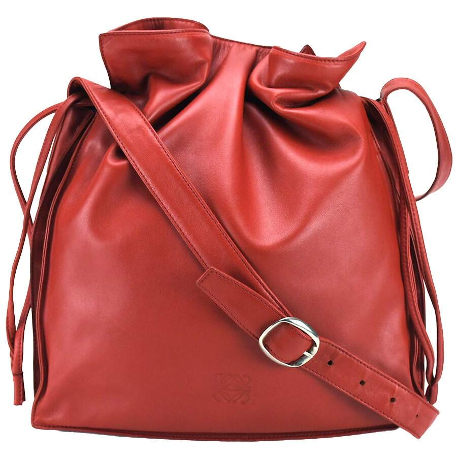 楽天市場】LOEWE ロエベ アナグラム 巾着 ショルダーバッグ 斜め掛け