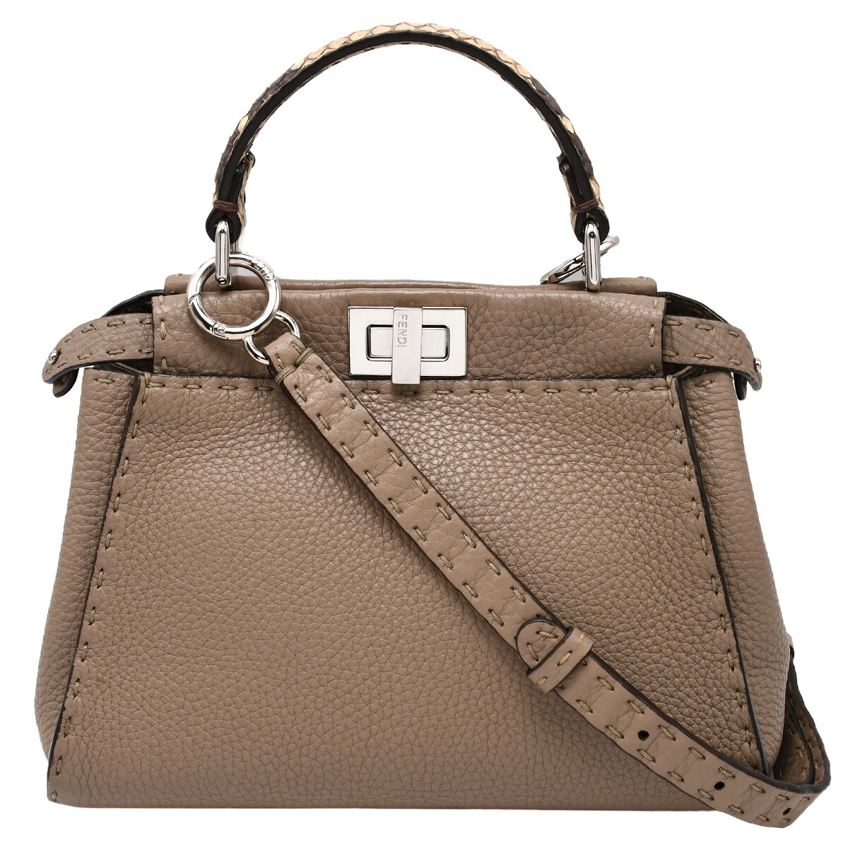 楽天市場】フェンディ ピーカブー パイソンの通販