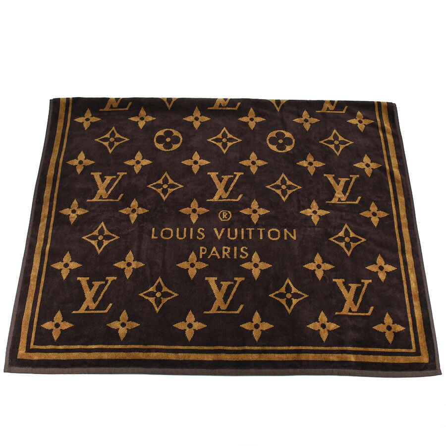 楽天市場】ルイヴィトン LOUIS VUITTON ビーチタオル ドラ ドゥ バン