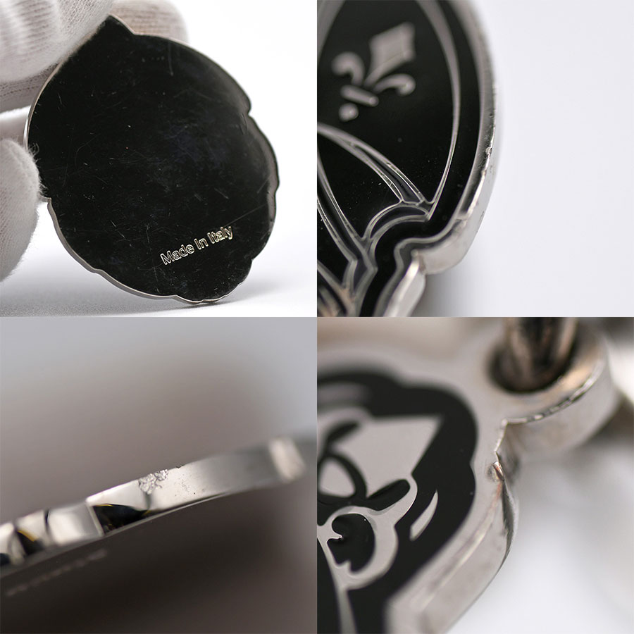 楽天市場】ベルルッティ BERLUTI キーホルダー チャーム ロゴ メタル