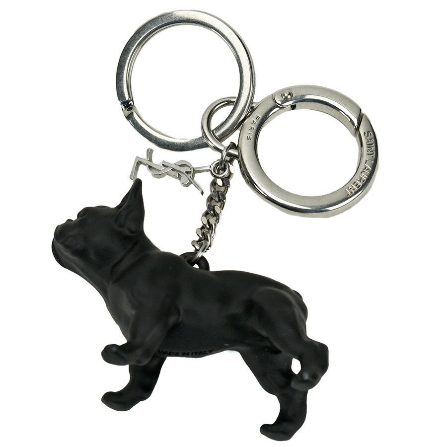 楽天市場】サンローラン SAINT LAURENT PARIS ドッグ キーリング