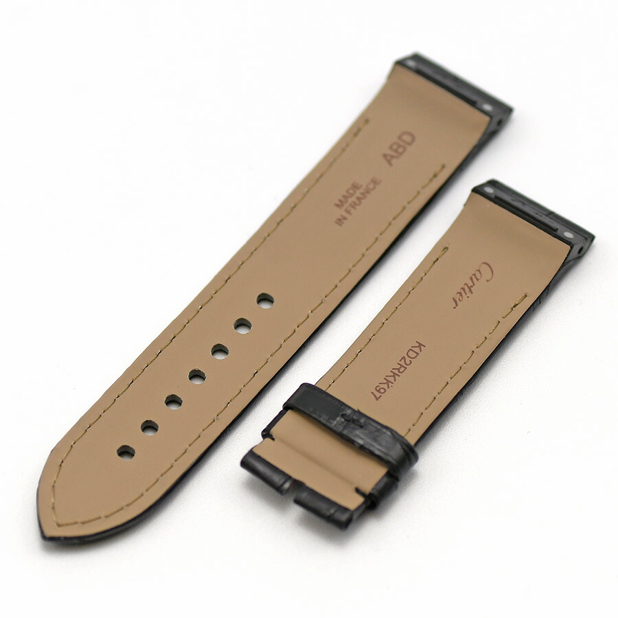 楽天市場】カルティエ Cartier サントス用 レザーストラップ 純正 時計