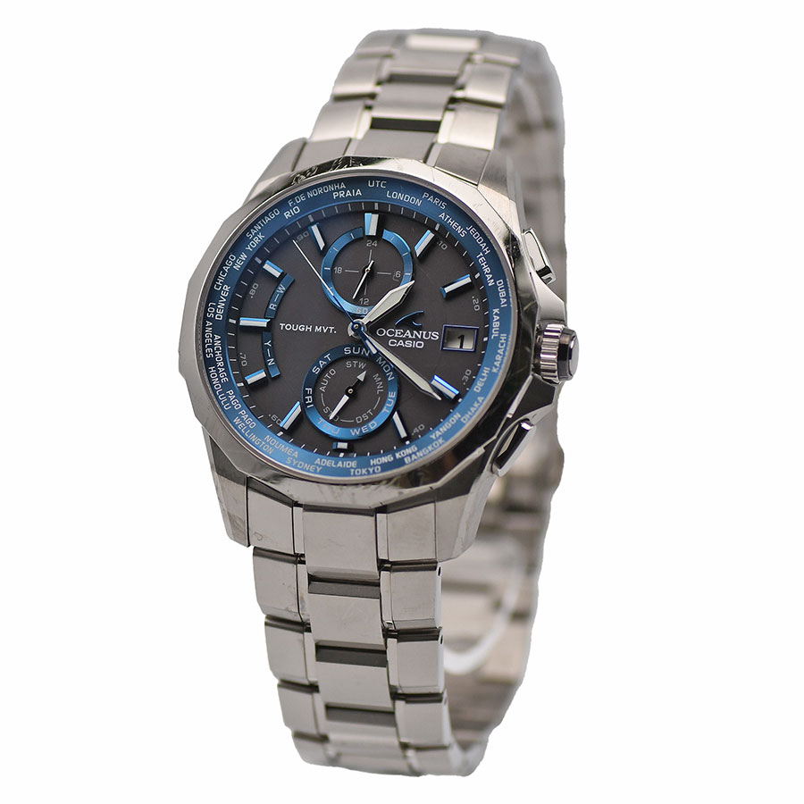 楽天市場】CASIO カシオ OCEANUS オシアナス OCW-S2000-1AJF タフ