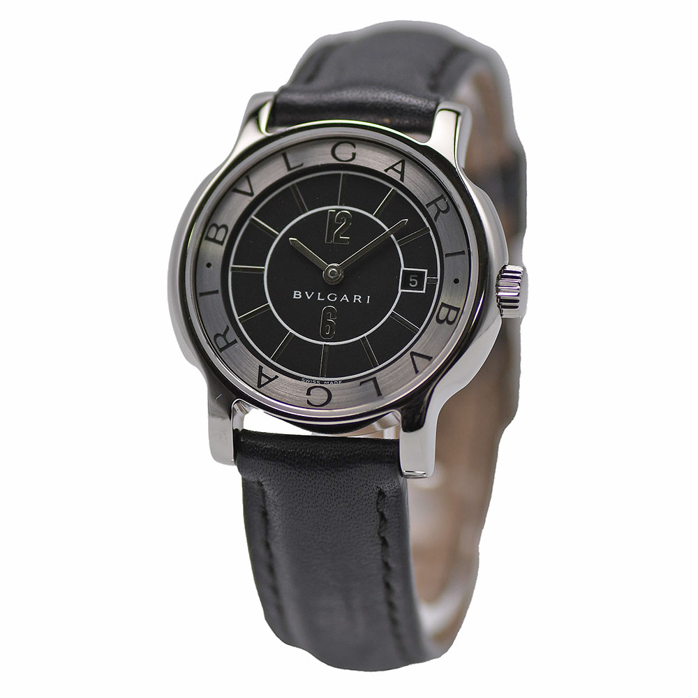 楽天市場】ブルガリ BVLGARI ソロテンポ ST29S クォーツ SS/レザー