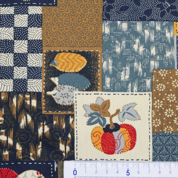 楽天市場】【10cm単位価格】 野菜 パッチワーク つぎはぎ風 かぼちゃ