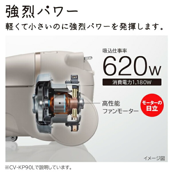 楽天市場】CV-KP90L(N) 日立(HITACHI) 掃除機 紙パック式クリーナー(紙