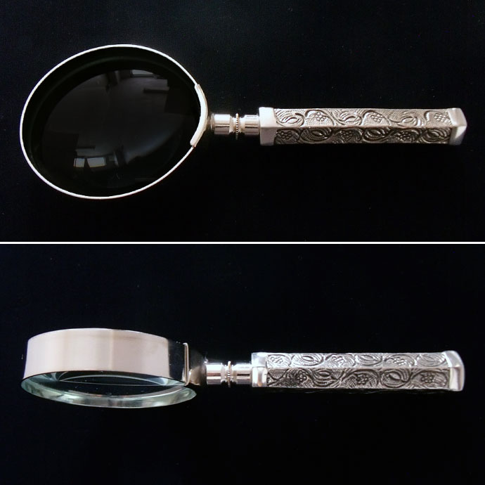 楽天市場】ピューター製 ルーペ 六角 ぶどう模様 英国製 A.E.Williams