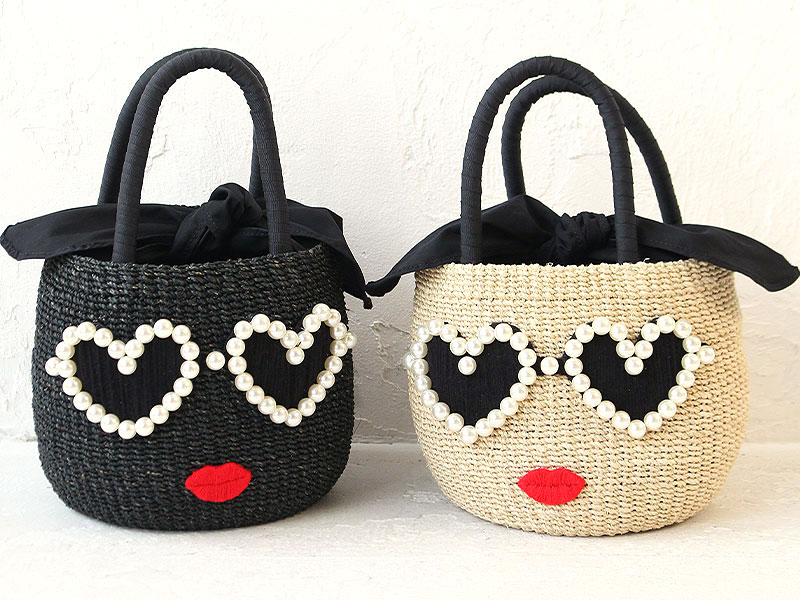 楽天市場】アジョリー バッグ かごバッグ カゴバッグ かご カゴ