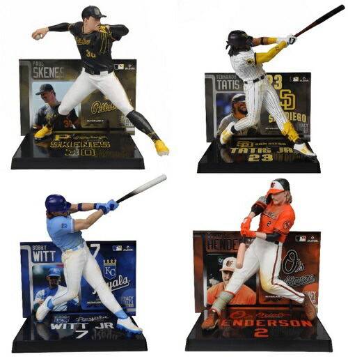 マクファーレントイズ MLBフィギュア 3体セット 中古美品 箱無し