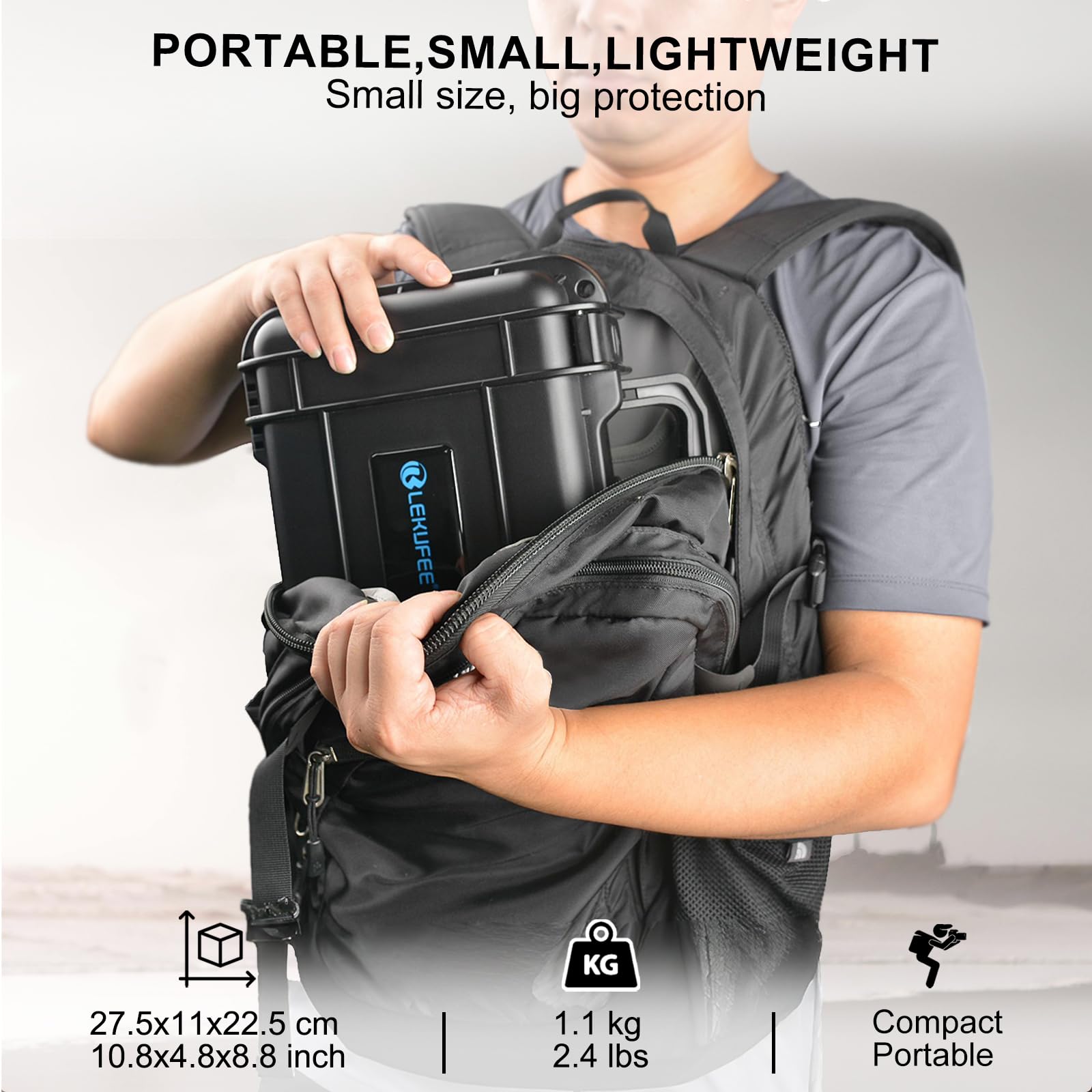 楽天市場】【送料無料】Lekufee 防水ハードケース DJI Osmo Mobile 6