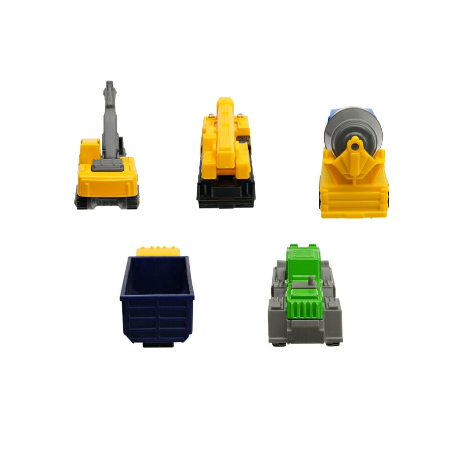 楽天市場】ダイキャストカー 5パック 建設車両セット トイザらス限定 3